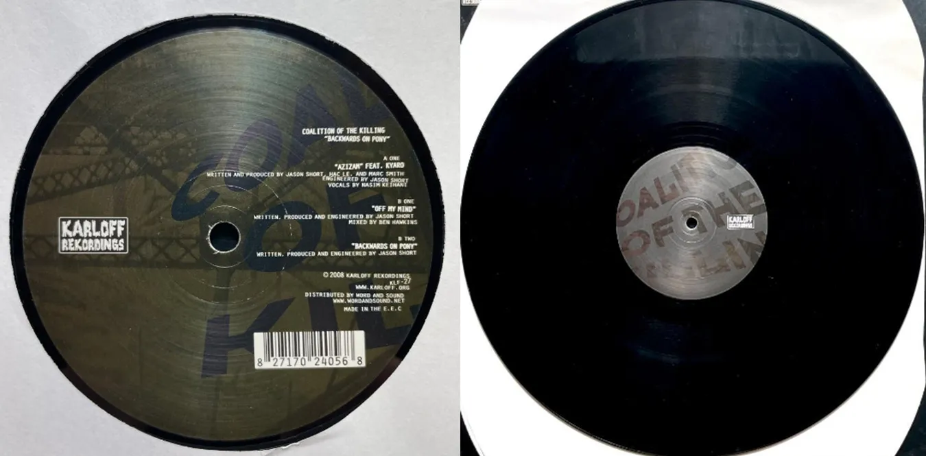 Coalition Of The Killing – À l'envers sur Pony EP